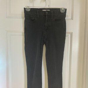 Madewell Roadtripper Black Jeans